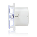 STERR BFS150L - 150 mm Koupelnový Ventilátor, LED, 250 m³/h, Bílá