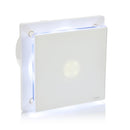 STERR BFS150L - 150 mm Koupelnový Ventilátor, LED, 250 m³/h, Bílá
