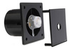 BFS150P-B - Černý koupelnový ventilátor 150 mm (PIR)